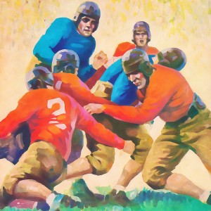 Football Poster Print Best Sports Art Posters